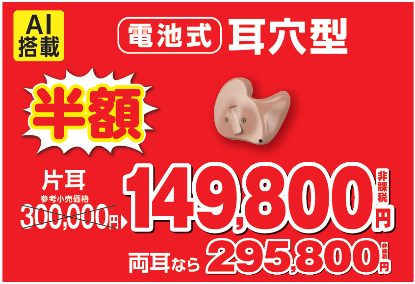 AI  149800/295800  電池式耳穴